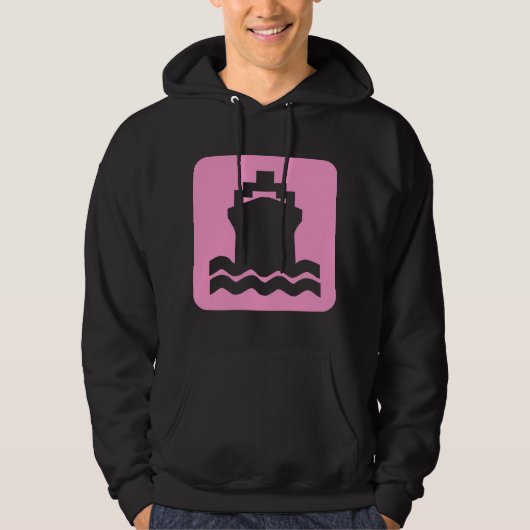 Verzendvorm - Roze Hoodie (Voorkant)