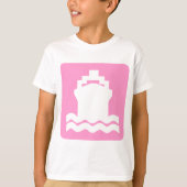 Verzendvorm - Roze T-shirt (Voorkant)