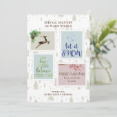 Verzendzegelblokken Warm Gewenst speciale levering (Staand voorkant)