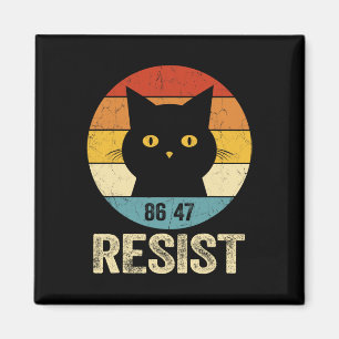 Verzet Anti Trump T-shirt Retro Verzet Anti Trump  Magneet
