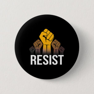 Verzet. Anti Trump #verzet Ronde Button 5,7 Cm