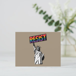 Verzet Beeld Vrijheid Feministisch Cadeau Briefkaart