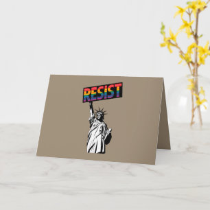Verzet Beeld Vrijheid Feministisch Cadeau Kaart