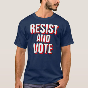 Verzet en Stem - Anti Trump Vecht Tegen de Oligarc T-shirt