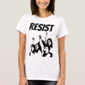 VERZET Feministische T-shirts, Vrouw Power T-shirt (Voorkant)