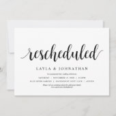 Verzet, Huwelijk wijzig datum Kaart (Voorkant)