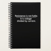 Verzet is geen nuttig middel - Ohms-wet - elektric Planner (Voorkant)