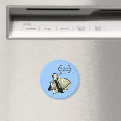 Verzet is nutteloos! (accordeon) magneet (Insitu (Vaatwasser))