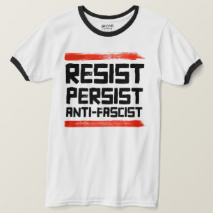 VERZET JE TEGEN ANTI-FASCIST T-SHIRT