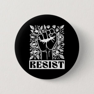 Verzet je tegen Politieke Activisme Anti Trump Ronde Button 5,7 Cm