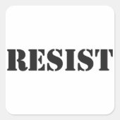 VERZET JE TEGEN STICKERS (Voorkant)