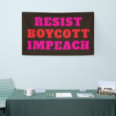 Verzet Je Weer Impeach Spandoek (Beurs)
