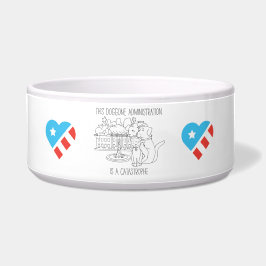 Verzet Kookboek Pet Bowl Voerbakje