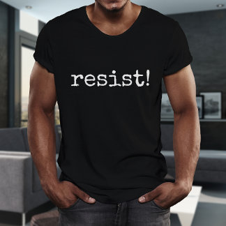 Verzet! Levensspreuk T-shirt in elke kleur