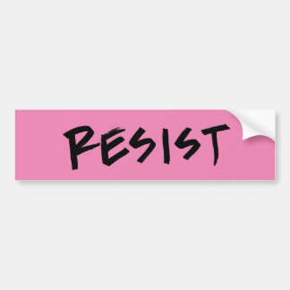 Verzet me tegen Bumper sticker-kiezen uw kleur! Bumpersticker