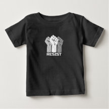 Verzet met vuist - in wit 0003