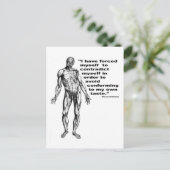 Verzet mij zelf. briefkaart (Staand voorkant)