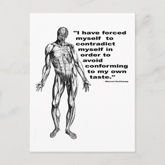 Verzet mij zelf. briefkaart (Voorkant)