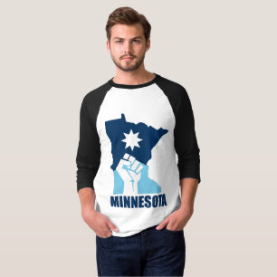 Verzet Minnesota Opgeheven Vuist T-shirt