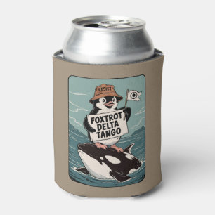 Verzet Pinguïn Activisme Vintage Protest  Blikjeskoeler