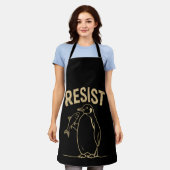 Verzet Pinguïns Activisme Protest Kleding Schort (Gedragen)