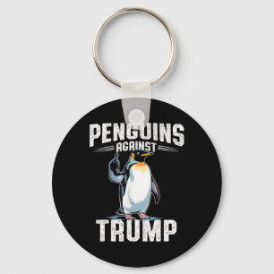 Verzet Pinguïns Tegen Trump - Maak Pinguïn Belasti Sleutelhanger