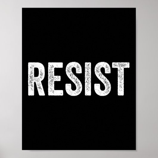 Verzet tegen anti-Trump-protest tegen politieke op Poster (Voorkant)