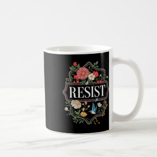 Verzet tegen bloemenprotest Trump Anti Trump 4 Koffiemok