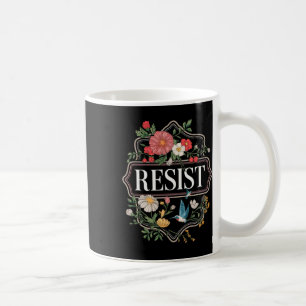 Verzet tegen bloemenprotest Trump Anti Trump 4 Koffiemok