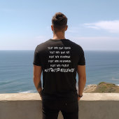 Verzet tegen de dood van de democratie t-shirt