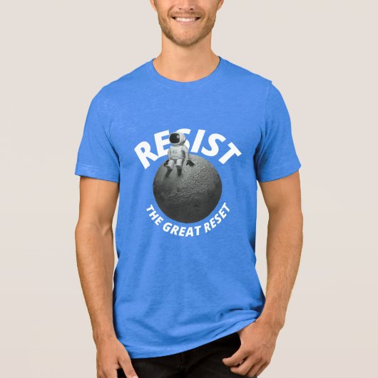Verzet tegen de Grote Reset Vrijheid Shirt (Voorkant)