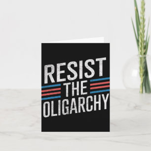 Verzet tegen de oligarchie tegen Trump 2 Kaart