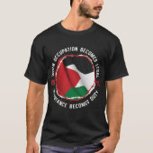 Verzet tegen de Palestijnse bezetting Mensenrechte T-shirt (Voorkant)
