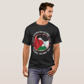 Verzet tegen de Palestijnse bezetting Mensenrechte T-shirt (Voorkant volledig)