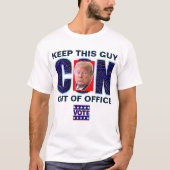 Verzet tegen de presidentsverkiezingen van 2024 t-shirt (Voorkant)