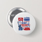 Verzet tegen fascisme 2 ronde button 5,7 cm (Voorkant /achterkant)