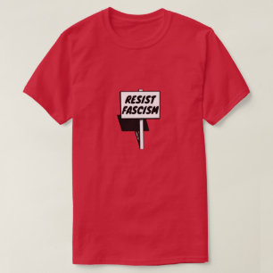 Verzet tegen fascisme - een MisterP-Shirt T-shirt