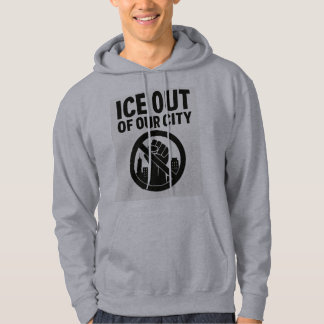 Verzet tegen onrecht — ICE uit onze stad Hoodie