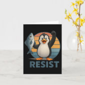 Verzet tegen pinguïn-activisme Pinguïns Protest Te Kaart (Gele Bloem)