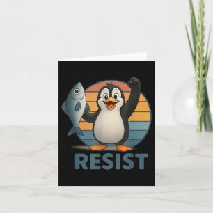 Verzet tegen pinguïn-activisme Pinguïns Protest Te Kaart
