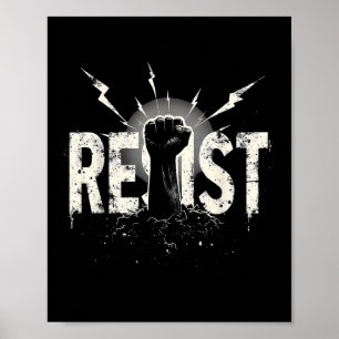 Verzet tegen politiek protest _2 poster