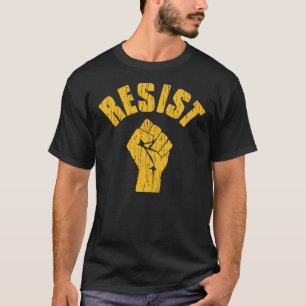 Verzet tegen president Trump - Anti Trump Vuist T-shirt