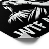 Verzet tegen protest WTF America Statue Liberty Eq Poster (Hoek)