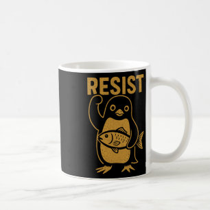 Verzet tegen rebellenpinguïn anti-Trump protest te Koffiemok