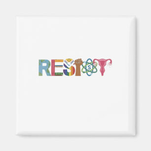 Verzet tegen Shirt Verzet Strijd Eerste Protest Li Magneet