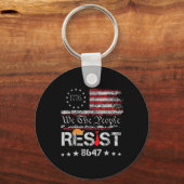 Verzet tegen Trump-protest tegen de anti-politieke Sleutelhanger (Voorkant)