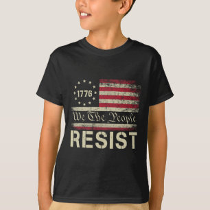 Verzet tegen Trump-protest tegen de anti-politieke T-shirt