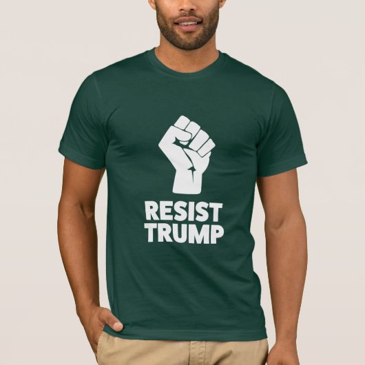 Verzet Trump gebalde solidariteit eerst T-shirt (Voorkant)