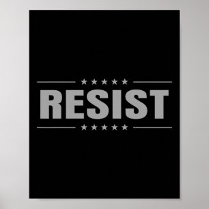 Verzet Trump Protesteer Anti Politiek Wij Het Volk Poster