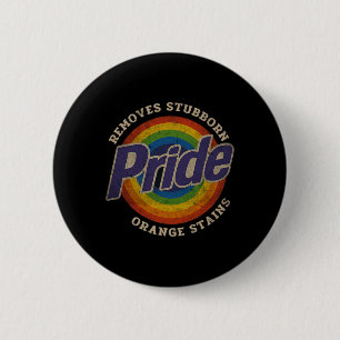 Verzet Trump Verwijder Hardnekkige Oranje Vlekken Ronde Button 5,7 Cm